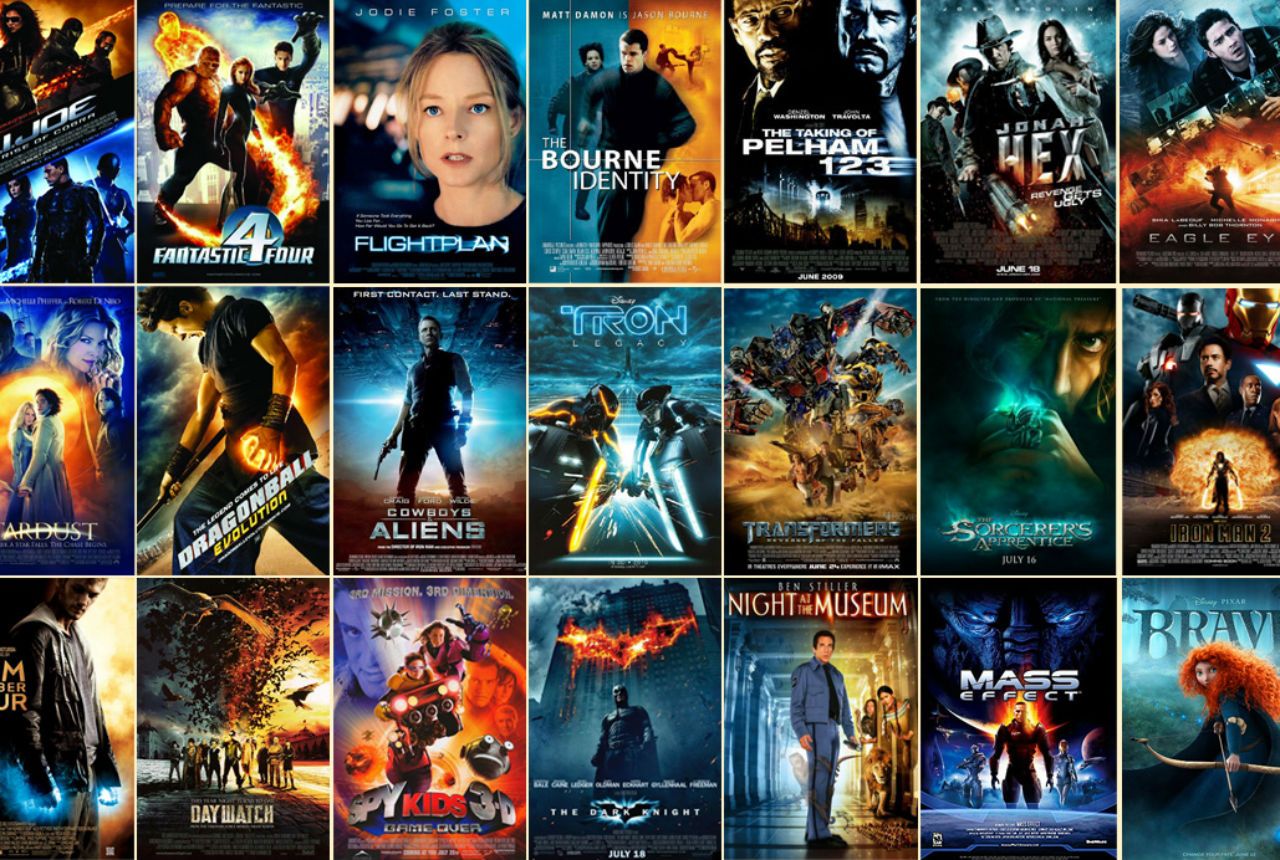 orange-and-blue movie posters